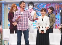 「新堂本兄弟」出演時の吉田栄作、安倍なつみ。