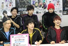 超特急のUstream番組「一気にikki!!!!!i!!を知っちゃおう！ Vol.1」のワンシーン。