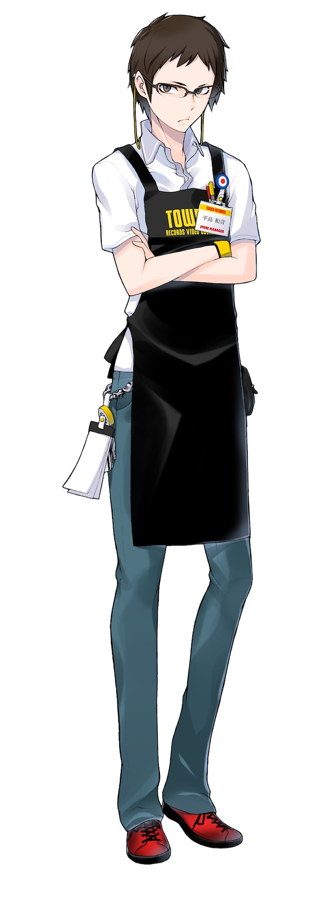 TOWERanimeのイメージキャラクター、平島和音。