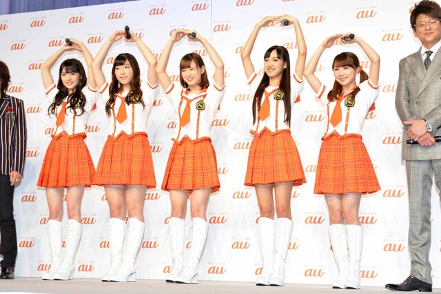 学割キャンペーンをアピールするモーニング娘。'14。