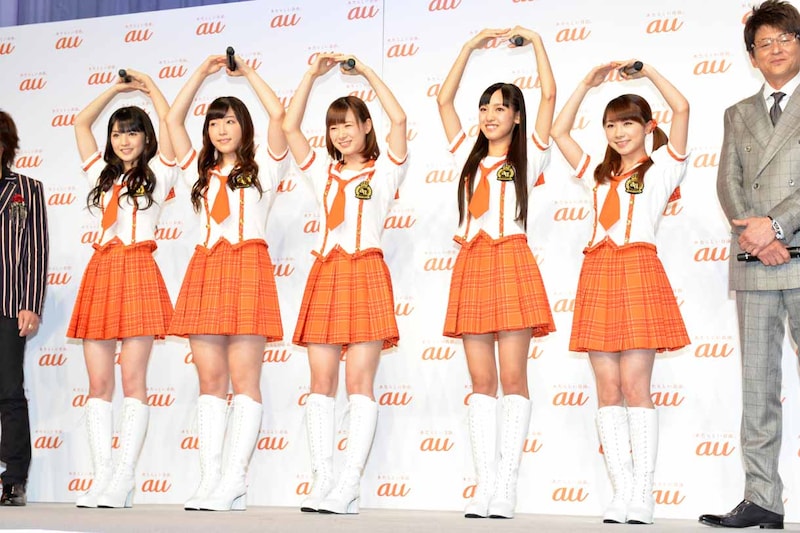 学割キャンペーンをアピールするモーニング娘。'14。