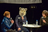 「ツタロックpresents TOSHI-LOW（BRAHMAN）×Jean-Ken Johnny（MAN WITH A MISSION）スペシャル・トーク・イベント」の様子。