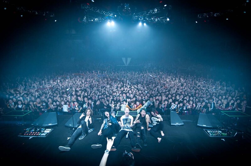 「coldrain ONE MAN SHOW "EVOLVE"」終了後の様子。(Photo by KOHI)
