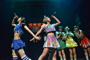 「KAWAII POP FES by＠JAM in台湾」でんぱ組.incのライブの様子。