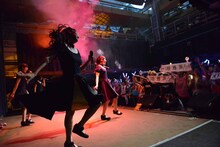 「KAWAII POP FES by＠JAM in台湾」Dorothy Little Happyのライブの様子。