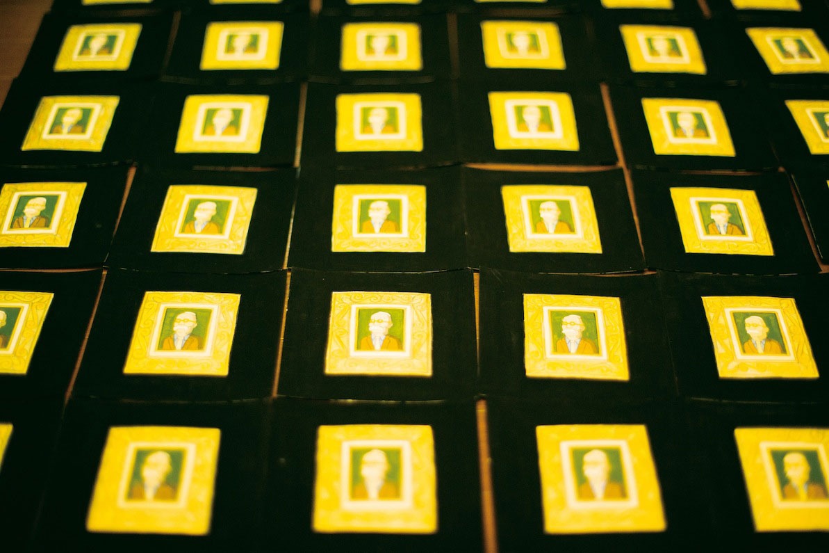 WUJA BIN BINの2ndアルバムジャケット制作の様子。