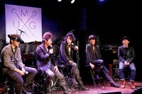 「T-BOLAN THE MOVIE～あの頃、みんなT-BOLANを聴いていた～」完成披露試写会の様子。
