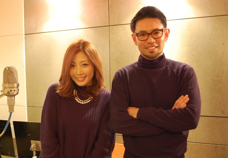 Tiaraと河口恭吾。