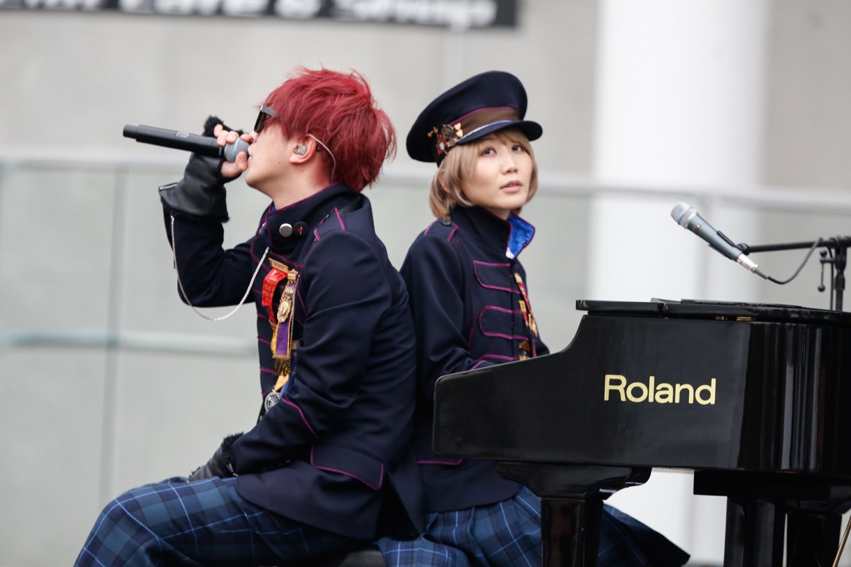 左からFukase、Saori。 （Photo by Yosuke Kamiyama）
