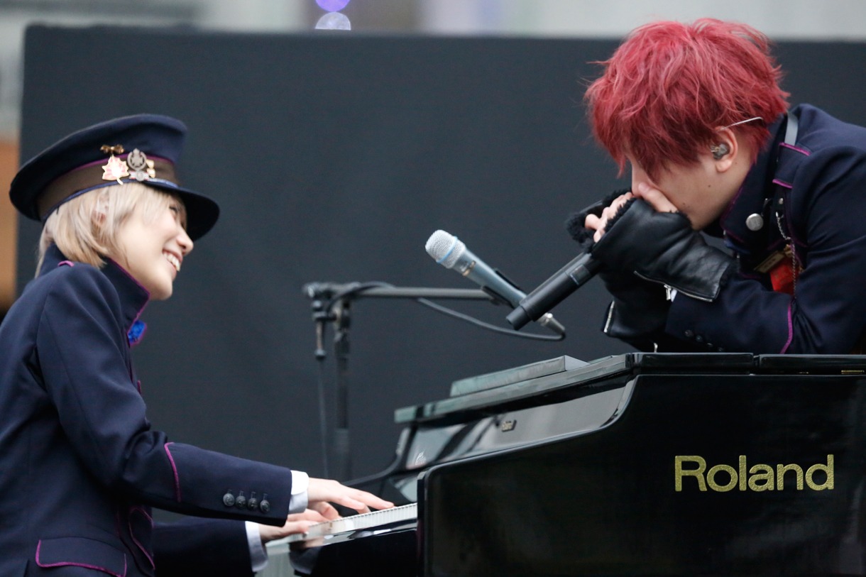 左からSaori、Fukase。（Photo by Yosuke Kamiyama）