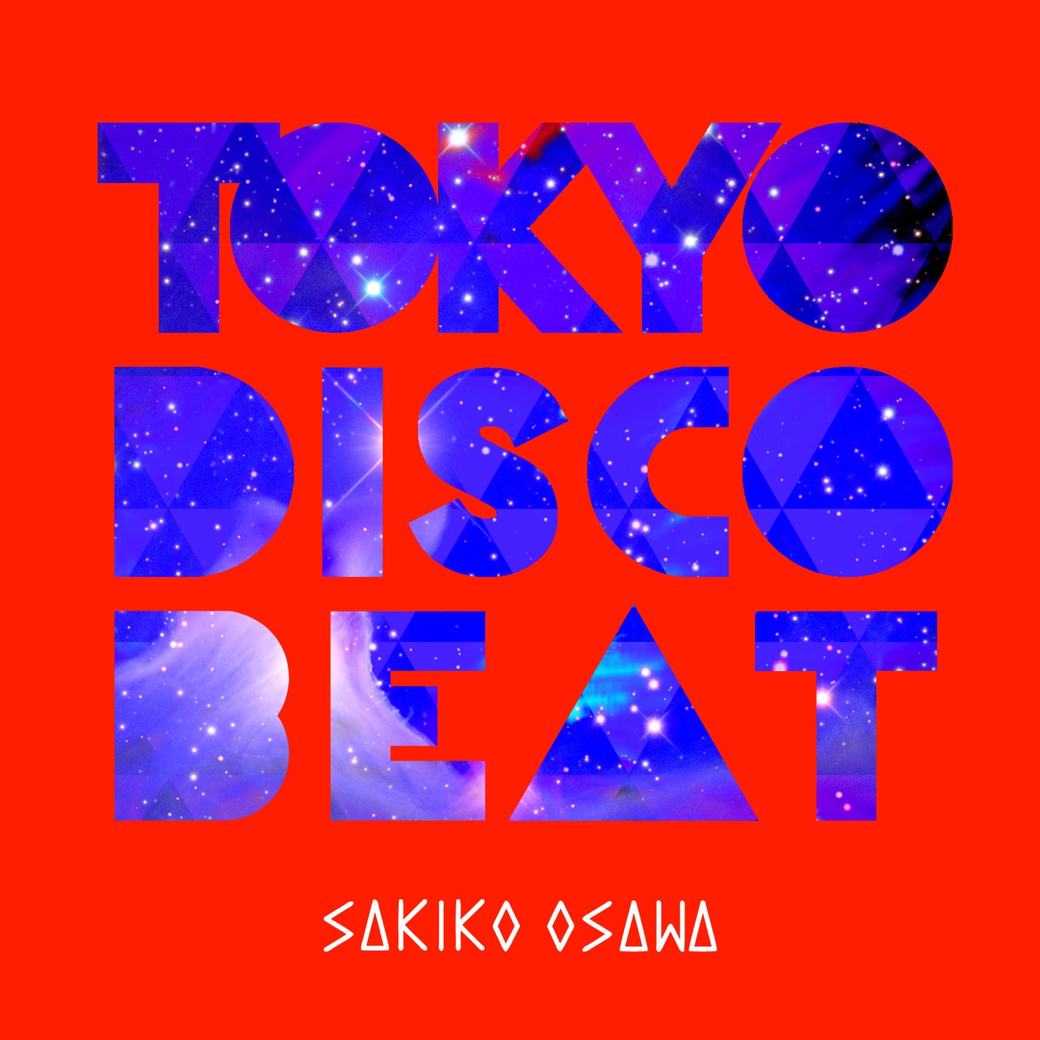 Sakiko Osawa「Tokyo Disco Beat ep」配信ジャケット