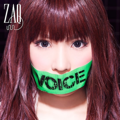 ZAQのニューシングル「VOICE」初回限定盤ジャケット。