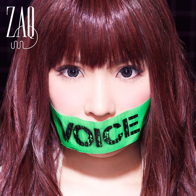 ZAQのニューシングル「VOICE」初回限定盤ジャケット。