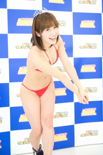 ヤングアニマル「NEXT グラビアクイーンバトル セカンドシーズン」でグランプリに輝いた仙石みなみ。