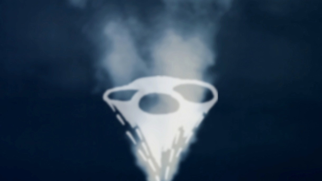 やくしまるえつこ「絶対ムッシュ制」PVのワンシーン。