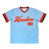 「OKUDA TAMIOレプリカユニフォーム」ビジターの表デザイン。