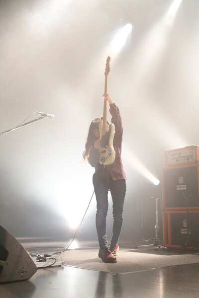 345（Vo, B / geek sleep sheep）（撮影：岡田貴之、石川浩章）