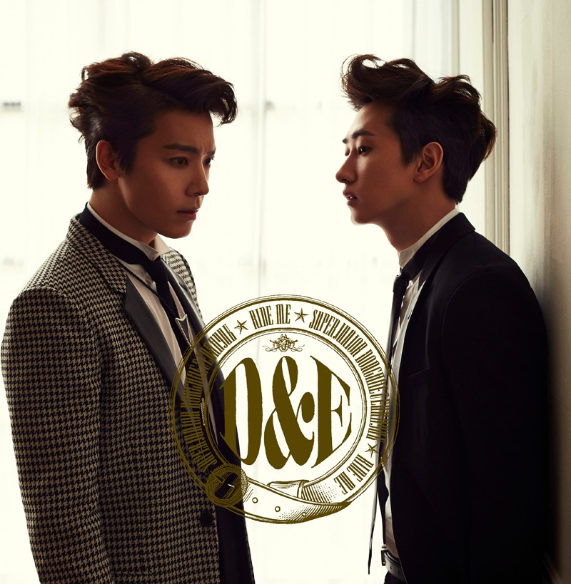 SUPER JUNIOR DONGHAE & EUNHYUK「RIDE ME」CD＋DVD通常盤ジャケット