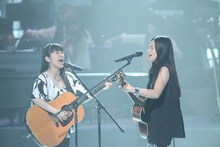 左からmiwa、榊いずみ。