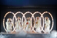 ももいろクローバーZ「ももいろクローバーZ JAPAN TOUR 2013『GOUNN』」の様子。（Photo by HAJIME KAMIIISAKA+Z）