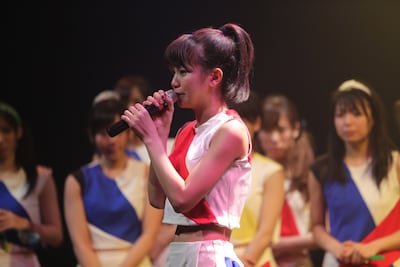 Zepp Fukuokaで開催される3周年記念公演への意気込みを語る天野なつ。