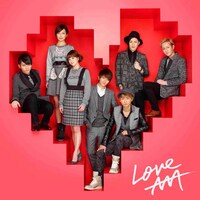 AAA「Love」CD+DVD盤ジャケット