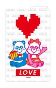 Love え～パンダICカードドレスステッカー。525円。