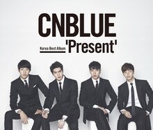 CNBLUE「Korea Best Album 'Present'」初回限定盤ジャケット