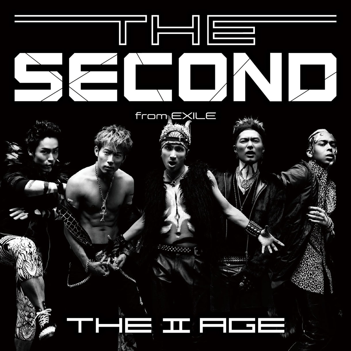 THE SECOND from EXILE「THE II AGE」CD盤ジャケット