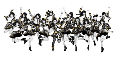 「アーティスト・オブ・ザ・イヤー」邦楽部門に選ばれたAKB48。