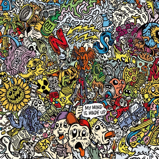 DRADNATS「MY MIND IS MADE UP」ジャケット