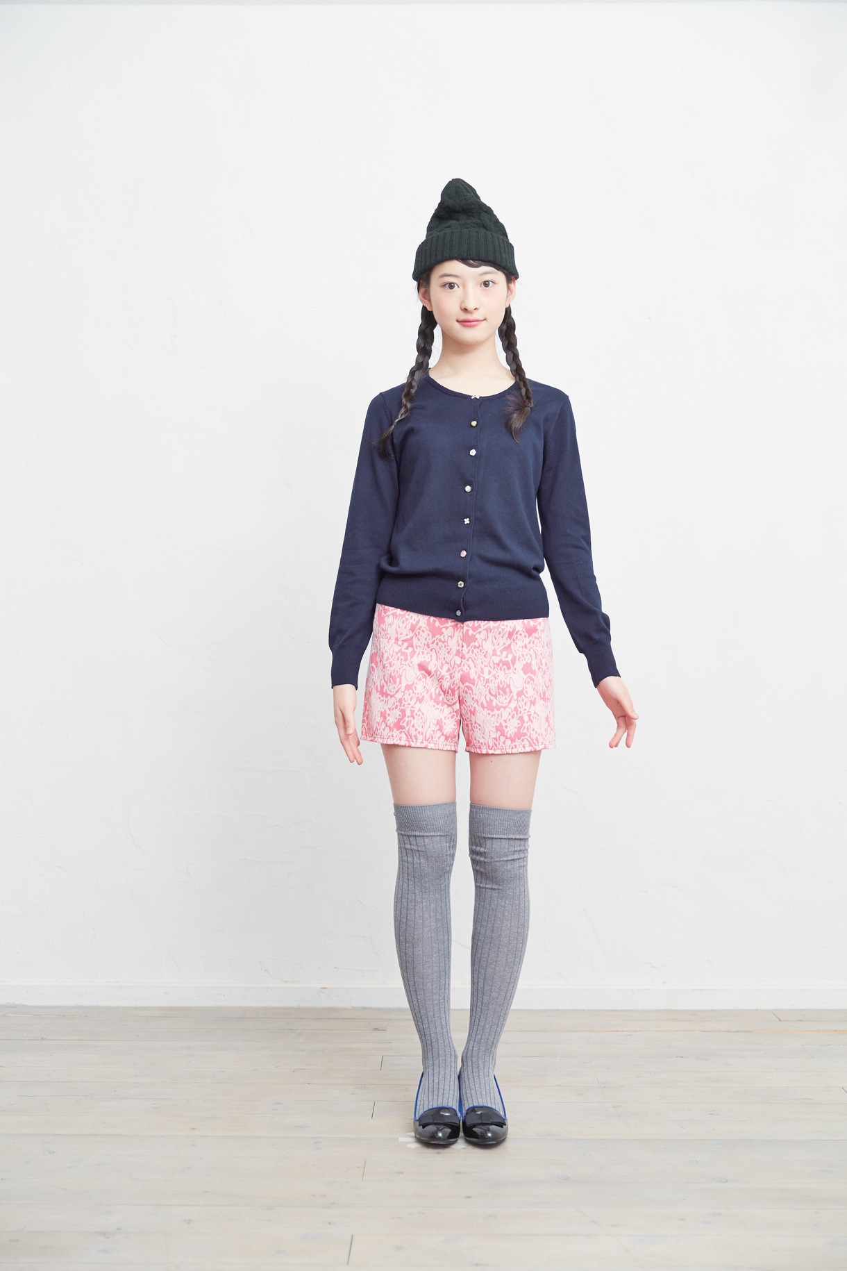「haco.no.38 SPRING 2014」でモデルを務める松野莉奈。