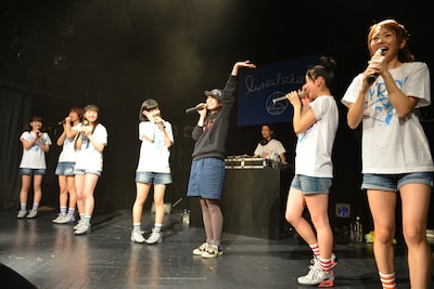「lyrical school school one man live 2014」アンコールの様子。