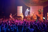 「ハナレグミ・So many tearsの竹取物語」の模様。 (撮影:太田好治)