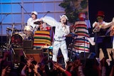 「ハナレグミ・So many tearsの竹取物語」の模様。 (撮影:太田好治)