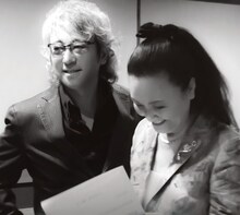 佐野元春と雪村いづみ。