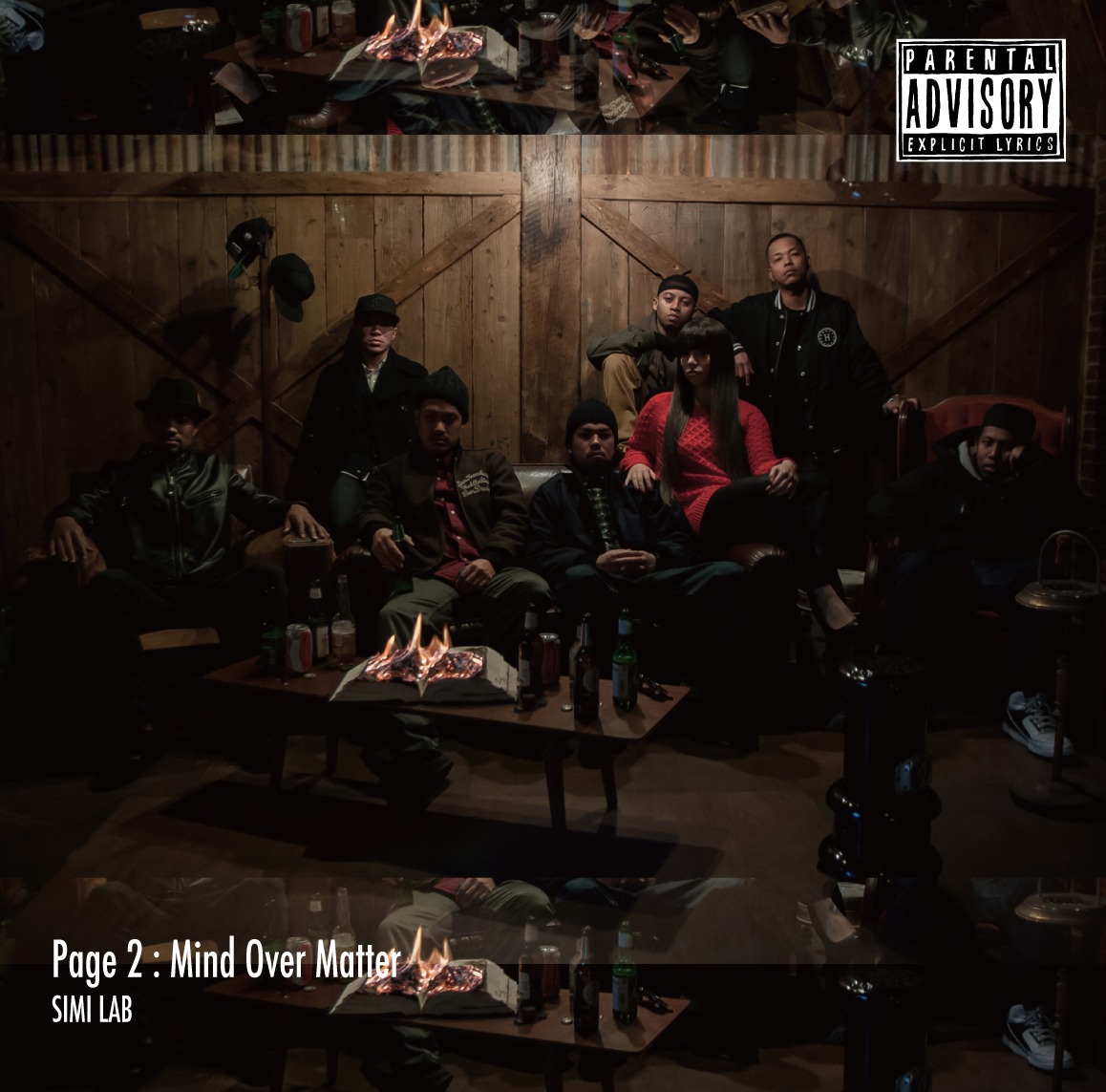 SIMI LAB「Page 2 : MIND OVER MATTER」ジャケット