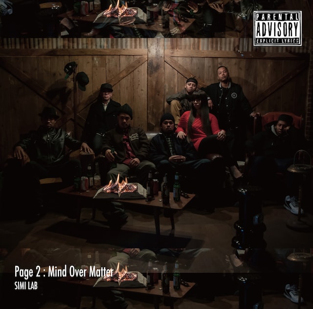 SIMI LAB「Page 2 : MIND OVER MATTER」ジャケット