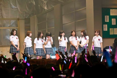 渡り廊下走り隊 解散コンサートの様子。