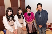 左から高山一実、深川麻衣、剛力彩芽、K。