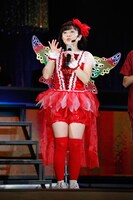 ラジオドラマのコーナーに登場した松本明子。