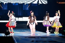 「ニッポン放送開局60周年記念 ももいろクローバーZ ももクロくらぶxoxo ～バレンタイン DE NIGHT だぁ～Z！2014」の様子。