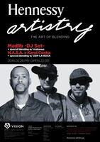 「Hennessy artistry」フライヤー