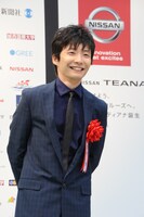 「第68回毎日映画コンクール」オープニングセレモニーでの星野源。