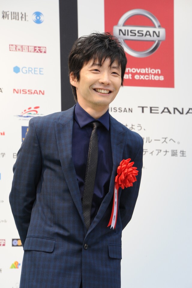 「第68回毎日映画コンクール」オープニングセレモニーでの星野源。