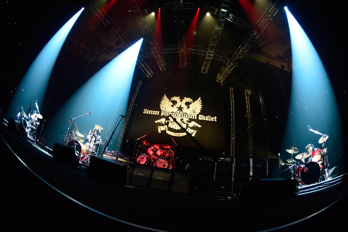 9mm Parabellum Bullet 10th Anniversary Live「O」公演の様子。（撮影：橋本塁（SOUND SHOOTER））