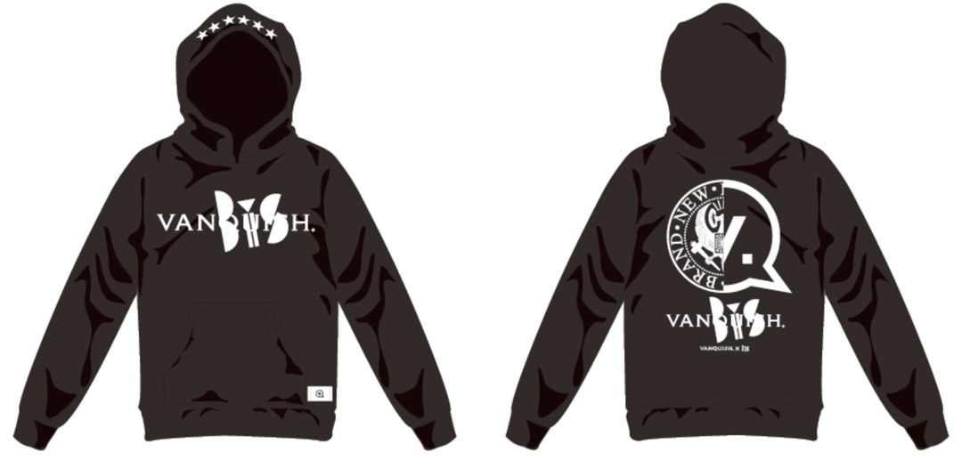 VANQUISH × BiSコラボパーカー