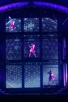 Perfume「Perfume 4th Tour in DOME『LEVEL3』」の様子。