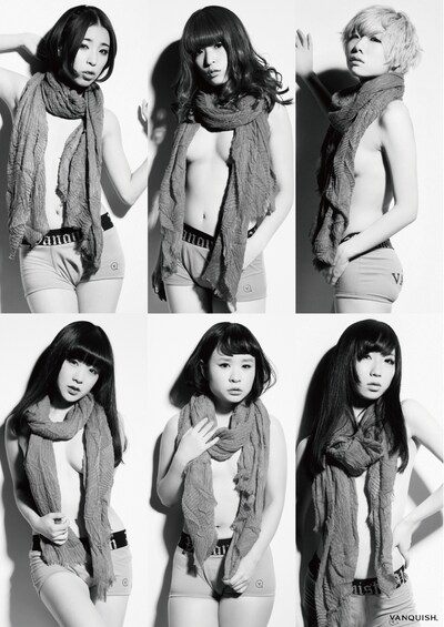 ファッションブランド「VANQUISH」のモデルを務めるBiS。