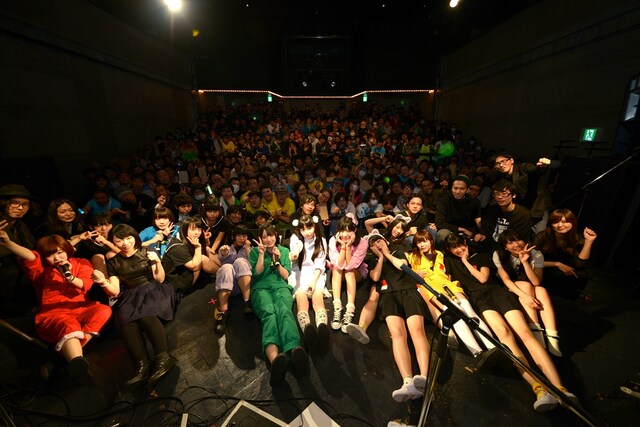 イベント終演後にステージから撮影された記念写真。